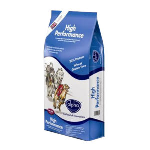 high performance dog food