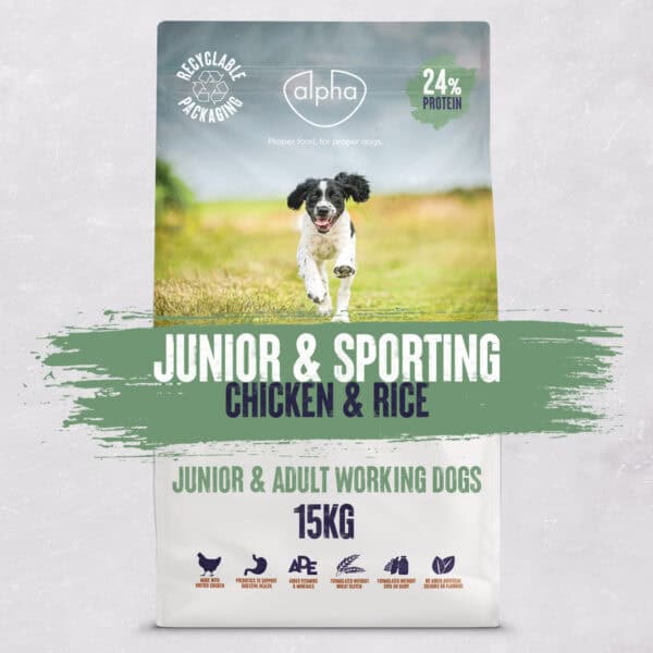 Junior & Sporting 15kg <br> 24% Protein
