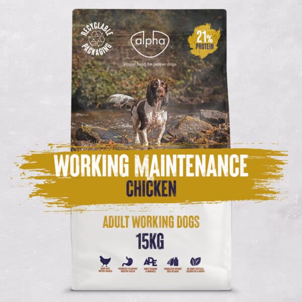 Working Maintenance (Chicken) 15kg <br> 21% Protein